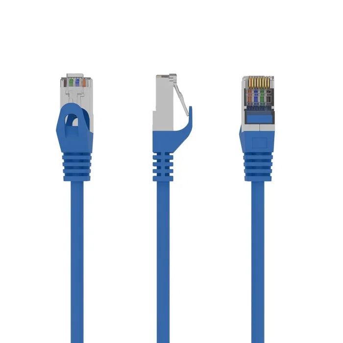 Gembird Cable de Red Ethernet Patch Cord Cat6 0.5 Metros U/UTP (UTP), Conectores RJ-45 Macho, Color Azul