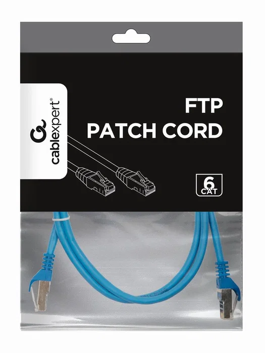 Gembird Cable de red Cat6 U/UTP 1m Azul Gembird Cable de red Cat6 U/UTP 1m Azul