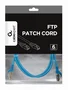 Gembird Cable de red Cat6 U/UTP 1m Azul