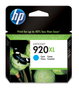 HP 920XL Cartucho de Tinta Original Cian Alta Capacidad