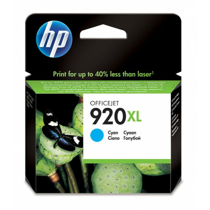 HP 920XL Cartucho de Tinta Original Cian Alta Capacidad