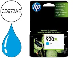 HP 920XL Cartucho de Tinta Original Cian Alta Capacidad