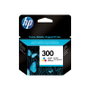 HP Cartucho de tinta 300 Tricolor CC643EE (4 ml) de rendimiento estándar