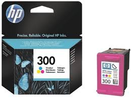 HP Cartucho de tinta 300 Tricolor CC643EE (4 ml) de rendimiento estándar