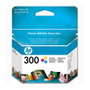 HP Cartucho de tinta 300 Tricolor CC643EE (4 ml) de rendimiento estándar