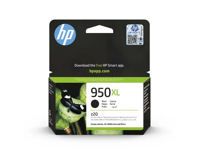 HP 950XL Cartucho de Tinta Negro Alto Rendimiento XL HP 950XL Cartucho de Tinta Negro Alto Rendimiento XL