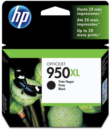 HP 950XL Cartucho de Tinta Negro Alto Rendimiento XL HP 950XL Cartucho de Tinta Negro Alto Rendimiento XL