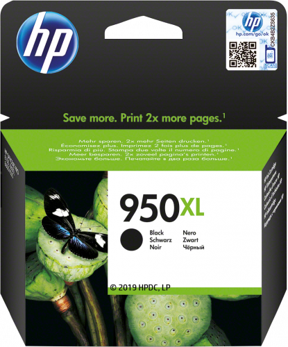 HP 950XL Cartucho de Tinta Negro Alto Rendimiento XL HP 950XL Cartucho de Tinta Negro Alto Rendimiento XL