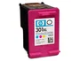 HP Cartucho de tinta 301XL Tricolor de alta capacidad