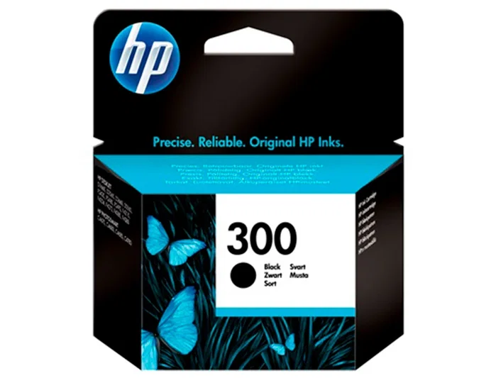 HP Cartucho de Tinta Original 300 Negro (CC640EE) Rendimiento Estándar HP Cartucho de Tinta Original 300 Negro (CC640EE) Rendimiento Estándar
