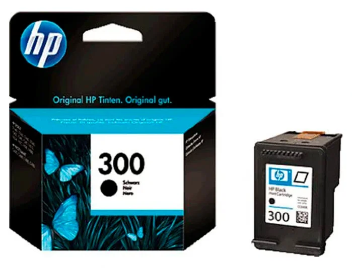 HP Cartucho de Tinta Original 300 Negro (CC640EE) Rendimiento Estándar HP Cartucho de Tinta Original 300 Negro (CC640EE) Rendimiento Estándar