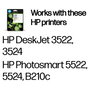 HP Multipack de 4 Cartuchos de Tinta Original 364 (N9J73AE)