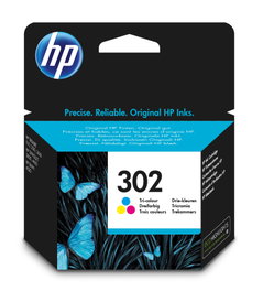 HP Cartucho de Tinta Tricolor 302 (F6U65AE)