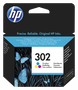 HP Cartucho de Tinta Tricolor 302 (F6U65AE)