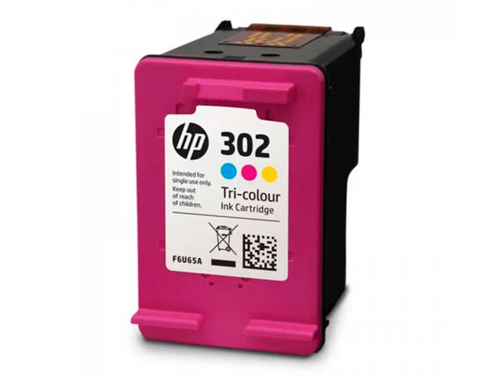 HP Cartucho de Tinta Tricolor 302 (F6U65AE)