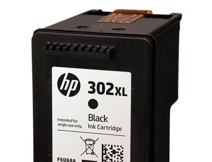 Hp Cartucho Tinta Negro 302XL Original 480 Páginas para Deskjet 1110, 2130, 3630, Officejet 3830, 4650, Envy 4520