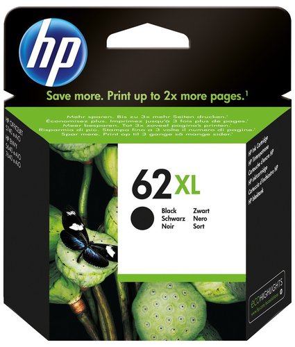 HP 62XL Cartucho de Tinta Negro de Alto Rendimiento (XL) HP 62XL Cartucho de Tinta Negro de Alto Rendimiento (XL)