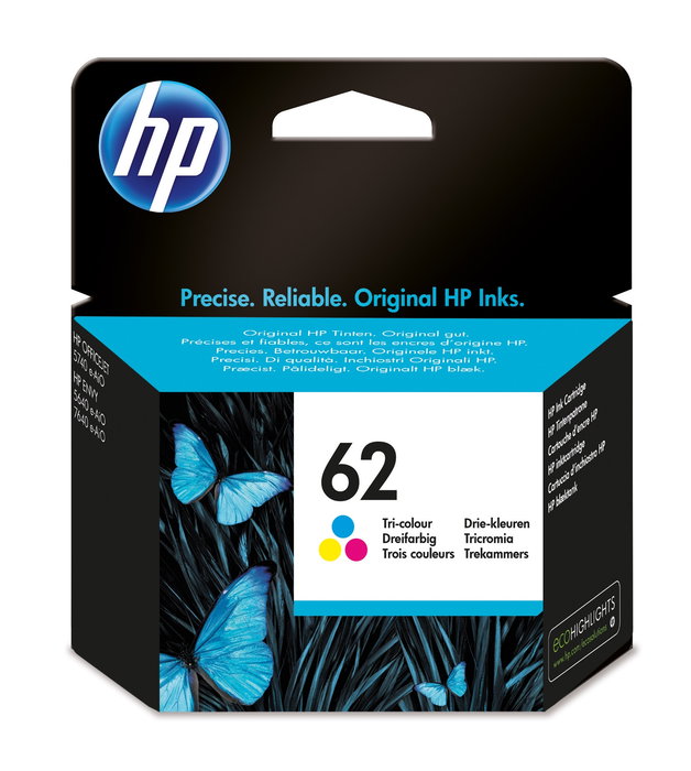 HP Envy 5640, Officejet 5740 Cartucho Color Nº62 HP Envy 5640, Officejet 5740 Cartucho Color Nº62