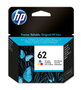 HP Cartucho de tinta original 62 Tricolor (C2P06AE)