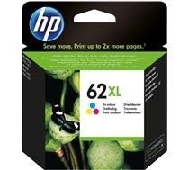 HP 62XL Cartucho de tinta tricolor de alta capacidad original