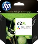 HP 62XL Cartucho de tinta tricolor de alta capacidad original