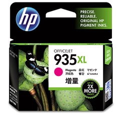 HP Cartucho de tinta original 935XL Magenta de alta capacidad HP Cartucho de tinta original 935XL Magenta de alta capacidad