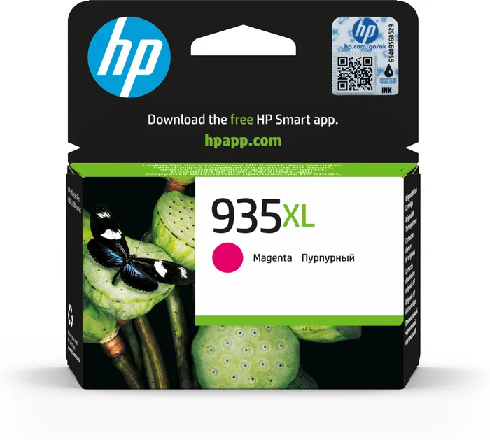 HP Cartucho de tinta original 935XL Magenta de alta capacidad HP Cartucho de tinta original 935XL Magenta de alta capacidad