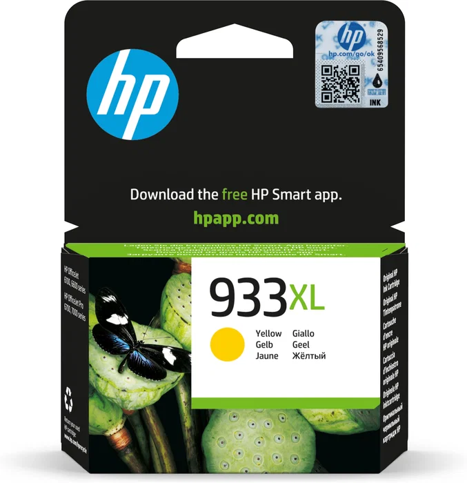 HP 933XL CN056AE Cartucho de Tinta Amarillo HP 933XL CN056AE Cartucho de Tinta Amarillo
