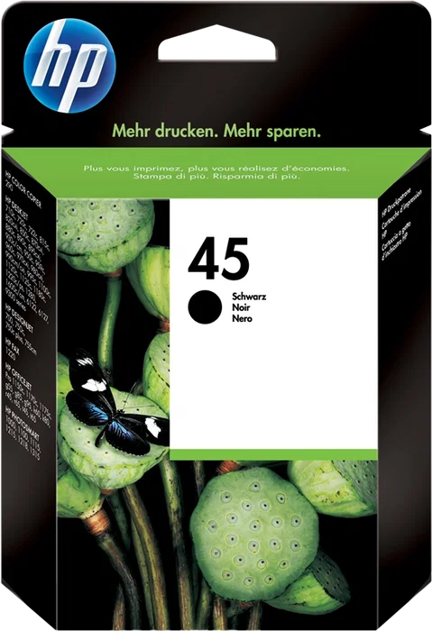 HP Cartucho de Tinta Negro Nº45 51645AE Alto Rendimiento