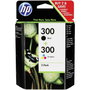 HP 300 Multipack de Cartuchos de Tinta Negro y Tricolor CN637EE
