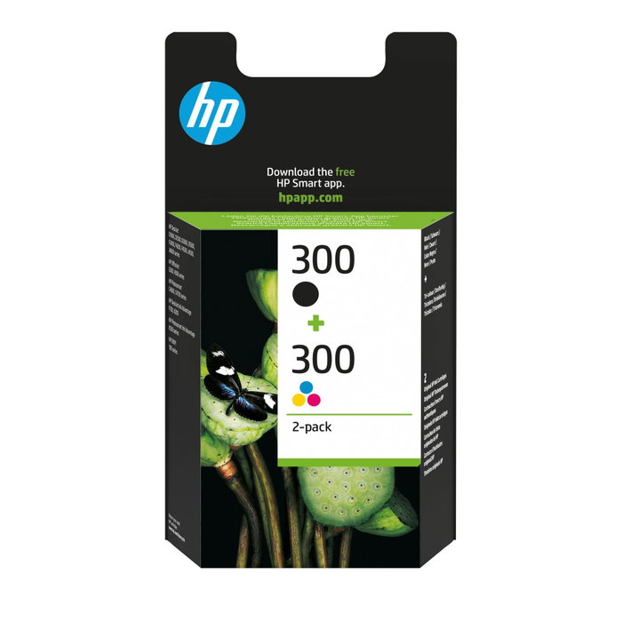 HP 300 Multipack de Cartuchos de Tinta Negro y Tricolor CN637EE HP 300 Multipack de Cartuchos de Tinta Negro y Tricolor CN637EE
