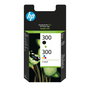 HP 300 Multipack de Cartuchos de Tinta Negro y Tricolor CN637EE