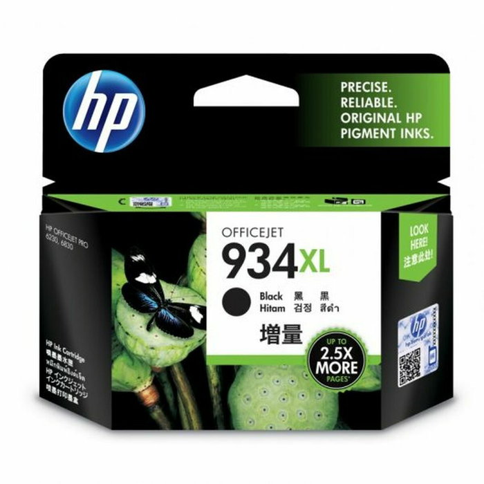 HP 934XL Cartucho de Tinta Negro de Alta Capacidad HP 934XL Cartucho de Tinta Negro de Alta Capacidad