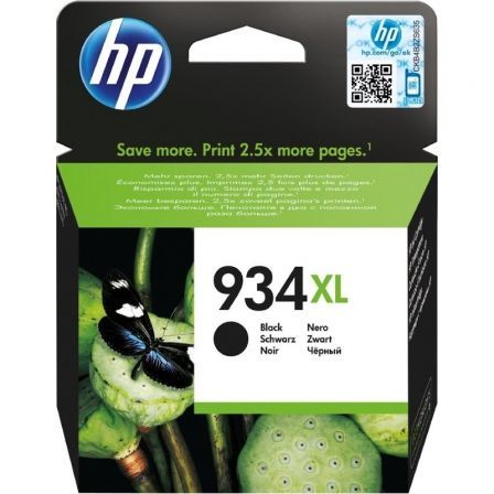 HP 934XL Cartucho de Tinta Negro de Alta Capacidad HP 934XL Cartucho de Tinta Negro de Alta Capacidad