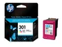 HP Cartucho de tinta original 301 Tricolor