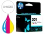 HP Cartucho de tinta original 301 Tricolor
