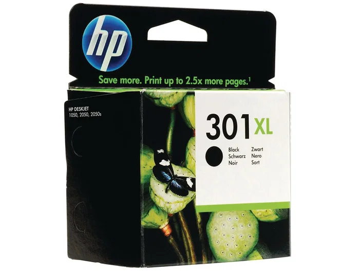 HP Cartucho de tinta original 301XL Negro HP Cartucho de tinta original 301XL Negro