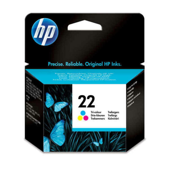 HP Cartucho de Tinta Original 22 Tricolor C9352AE HP Cartucho de Tinta Original 22 Tricolor C9352AE
