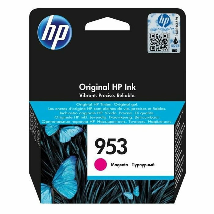 HP Cartucho de Tinta Original 953 Magenta (F6U13AE) Rendimiento Estándar