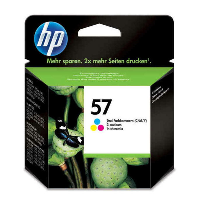 HP Cartucho de tinta original 57 Tri-color Alto rendimiento XL HP Cartucho de tinta original 57 Tri-color Alto rendimiento XL