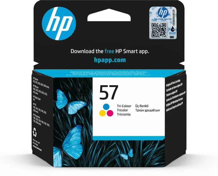 HP Cartucho de tinta original 57 Tri-color Alto rendimiento XL HP Cartucho de tinta original 57 Tri-color Alto rendimiento XL