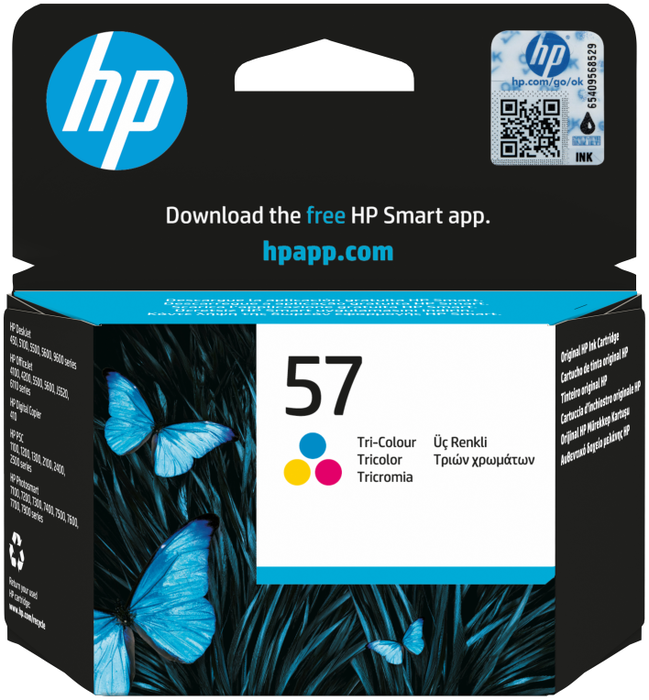HP Cartucho de tinta original 57 Tri-color Alto rendimiento XL HP Cartucho de tinta original 57 Tri-color Alto rendimiento XL