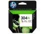 HP 304XL Tricolor Negro Magenta Amarillo Cartucho de Tinta Original para HP Deskjet 3000, 3720, 3730 - Rendimiento 300 páginas