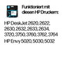 HP Cartucho de Tinta Original 304 Tricolor (N9K05AE) de 2 ml