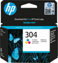 HP Cartucho de tinta Original 304 Tricolor