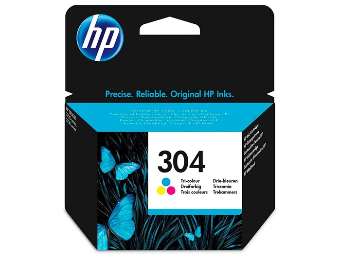 HP Cartucho de tinta Original 304 Tricolor