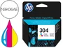 HP Cartucho de tinta Original 304 Tricolor