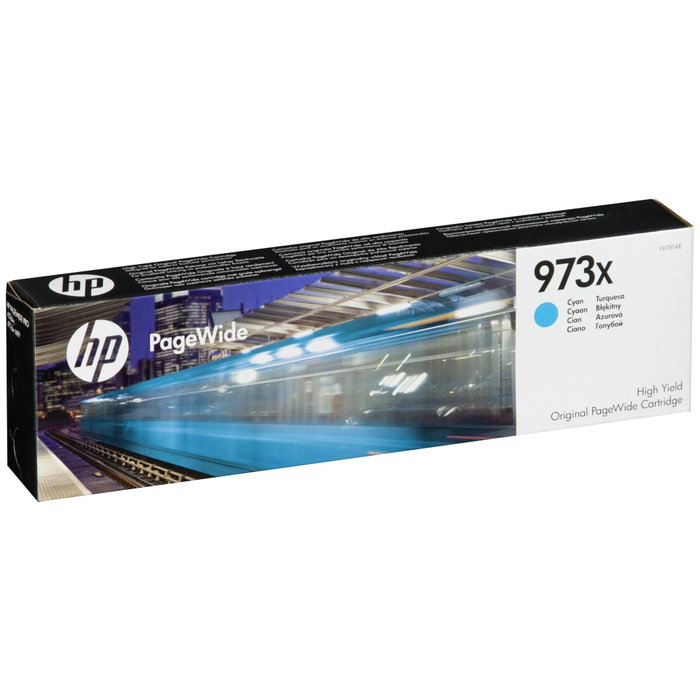 HP 973X Cartucho de Tinta Cian XL Original (F6T81AE) Pagewide HP 973X Cartucho de Tinta Cian XL Original (F6T81AE) Pagewide