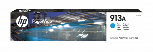 HP Cartucho de Tinta Cian 913A PageWide (F6T77AE) Original