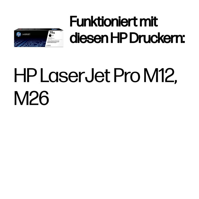 HP Cartucho de Tóner Original 79A Negro CF279A HP Cartucho de Tóner Original 79A Negro CF279A